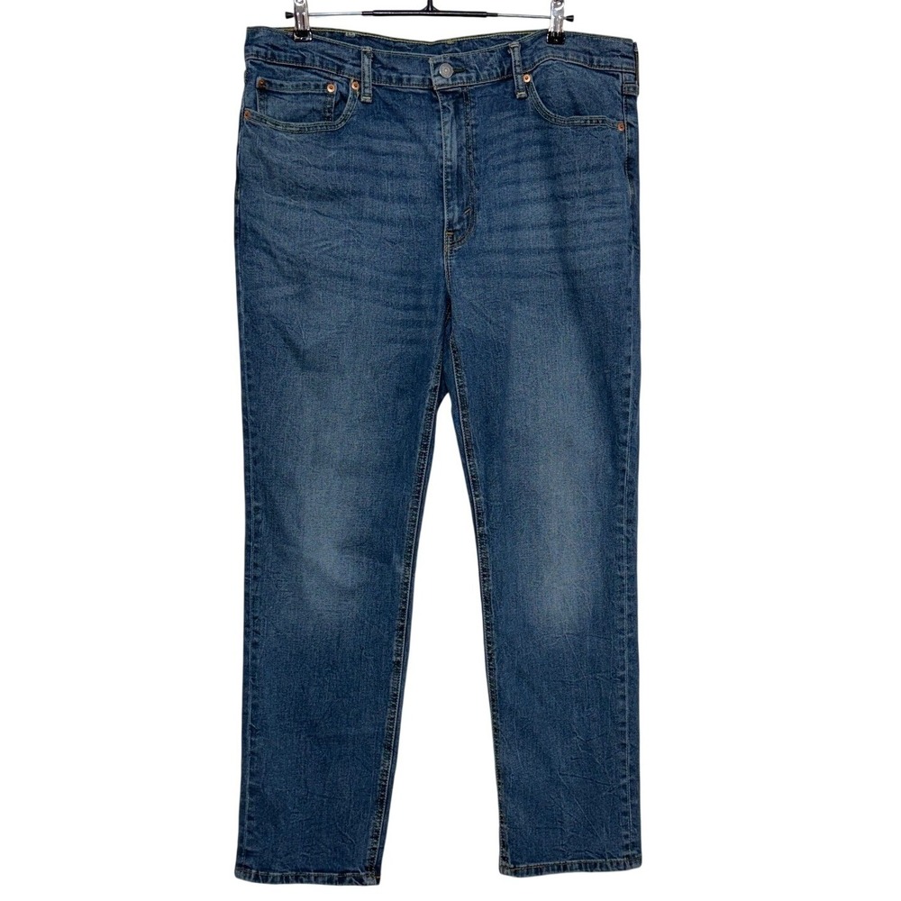 Levis 541 Jeans Men Measure 38X31 Tag 38x32 Blue Athletic Taper Stretch Workwear